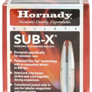 Hornady Sub-X, .308 Diameter, 175 Grain, Flex Tip, 100 Count 30718