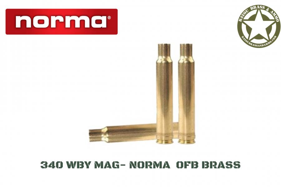 340 Weatherby Mag - Norma Once Fired Brass (25)