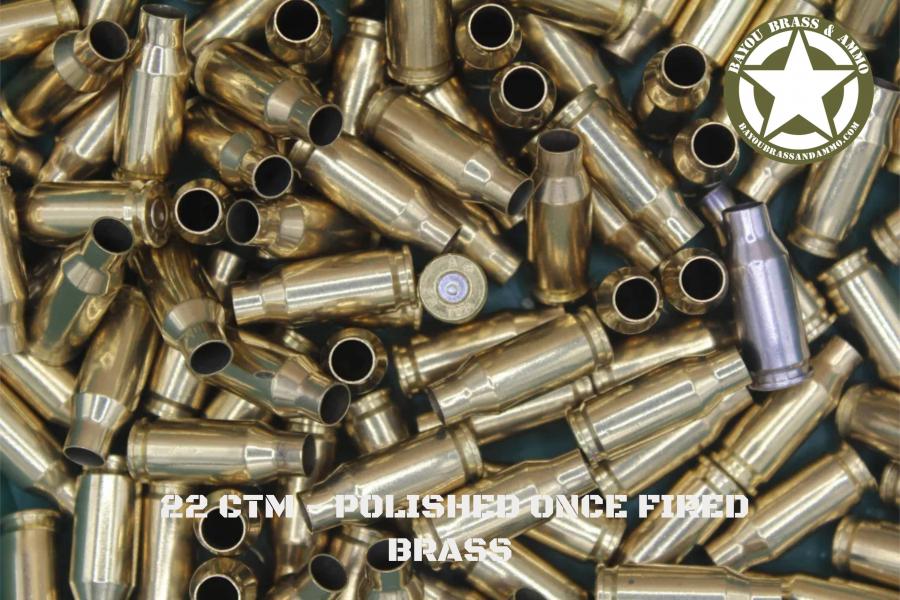 22 TCM - Polished Brass OFB (100)