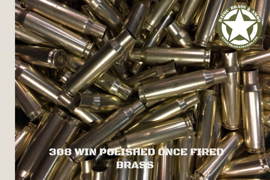 308 WIN - Polished Brass (OFB) (100)