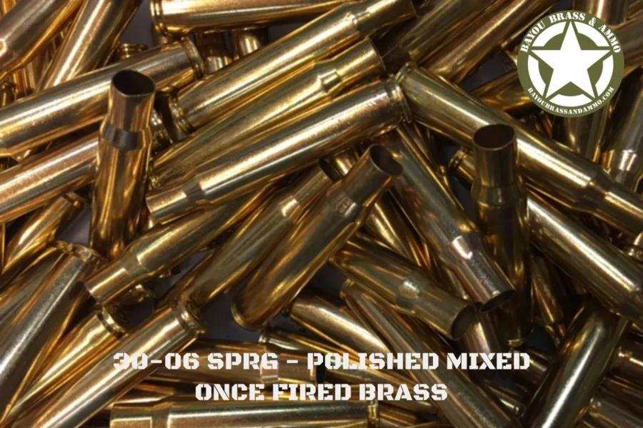 30-06 SPRG - Polished Brass (OFB) (50)