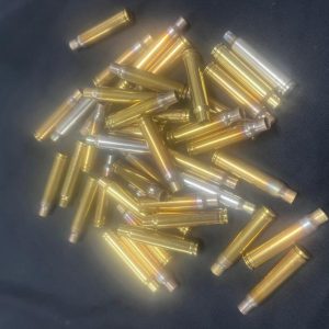 338 Winchester Magnum Fully Processed, Annealed Mixed Headstamp Brass. qt 33