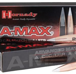 Hornady A-Max 6.5mm 120 gr 100 Per Box