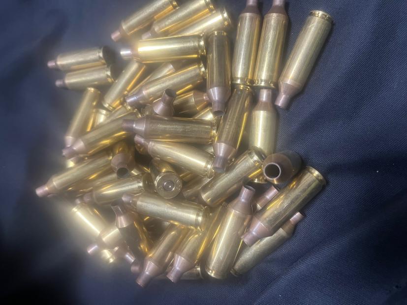 6UM-30-ADG Raw Once Fired Brass qty 50