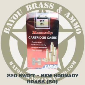 220 Swift - New Brass (50)