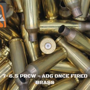 7-6.5 PRCW - ADG Raw Brass Once Fired Brass (50)