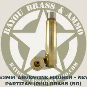 7.65x53 Argentine - New PPU Brass (50)