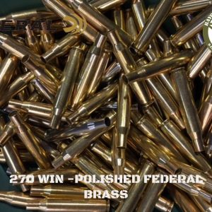 270 WIN - Polished FC Brass OFB (50)
