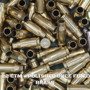 22 TCM - Polished Brass OFB (100)