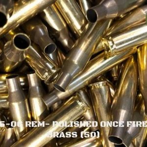 25-06 REM - Polished Once Fired Brass (50)