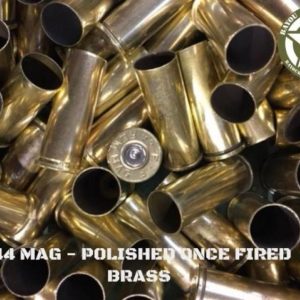 44 MAGNUM PROCESSED ONCE FIRED BRASS MIXED (50)
