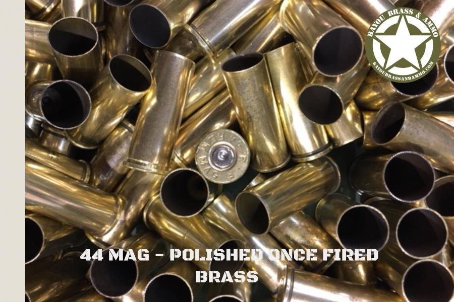 44 MAG - Polished Brass OFB (100)
