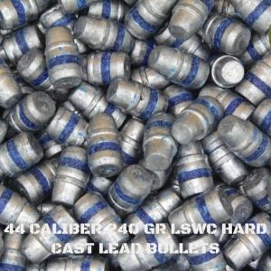 44 CAL - 240 GR LSWC Cast Lead Bullets (250+)