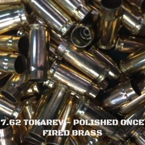 7.62 Tokarev - Polished Brass OFB (100)