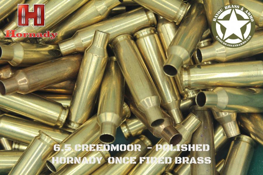 6.5 Creedmoor - Hornady Polished Brass OFB (100)