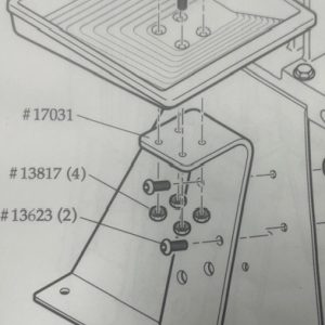 Bullet Tray 550/650/750/SDB (FOR STRONG MOUNT) - DILLON 22214