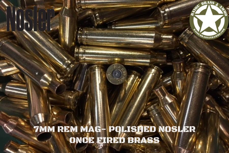 7MM REM MAG - Winchester Polished Brass OFB (50)