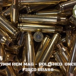 7MM REM MAG - Polished Once Fired Brass Mixed (50)