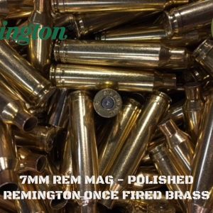 7MM REM MAG - R-P Polished Brass OFB (50)