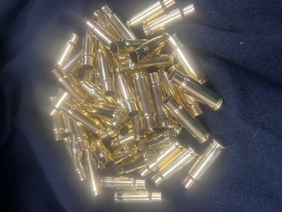 8.6 Blackout – Mixed Rollsized Cleaned and Polished Brass Once Fired Brass (50)