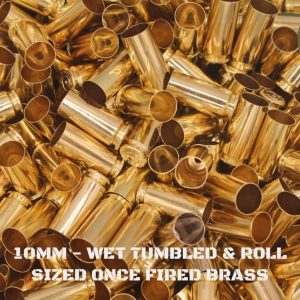 10MM - (SPP) Cleaned & Roll Sized Brass OFB (250)