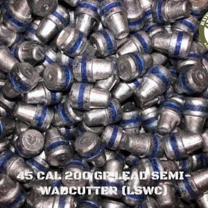 45 CAL 500 GR Cast Lead (LSP) Bullets (50)
