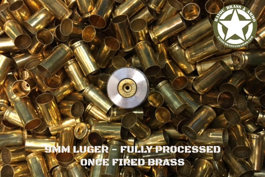 9mm - Fully Processed Brass OFB (500)