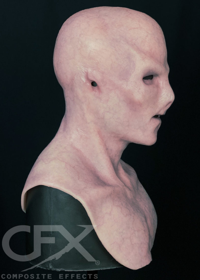 Grey the Alien Silicone Mask - Image 7
