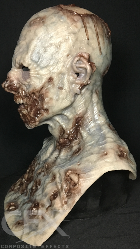 Graveborn the Zombie Silicone Mask - Image 5