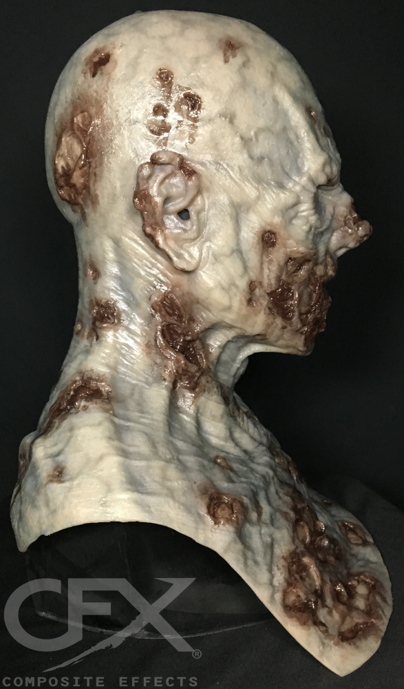 Graveborn the Zombie Silicone Mask - Image 3
