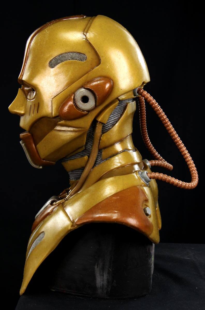 Isaac the Robot Silicone Mask - Image 3