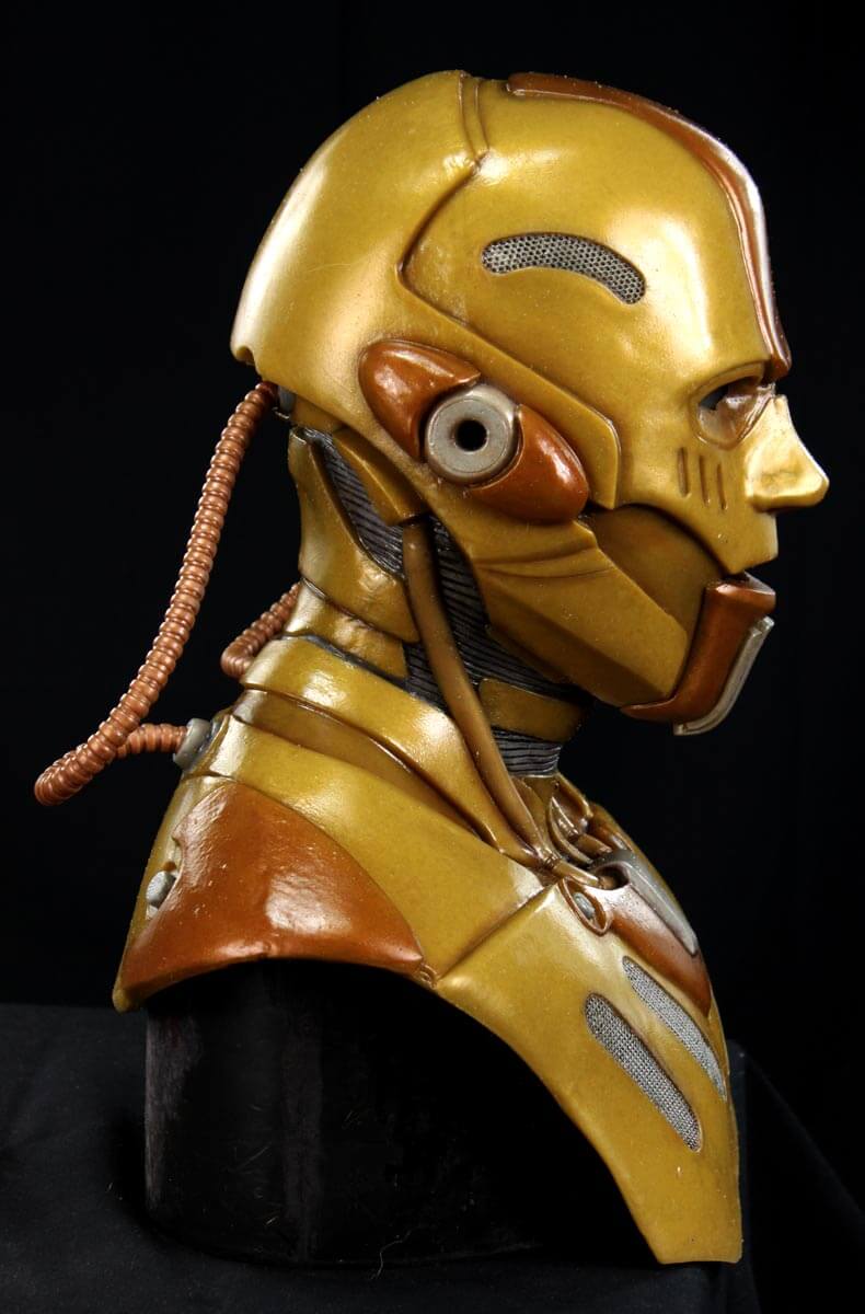 Isaac the Robot Silicone Mask - Image 5