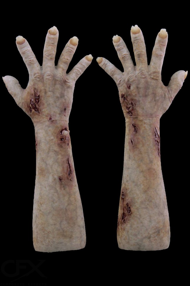 Zombie Silicone Gloves