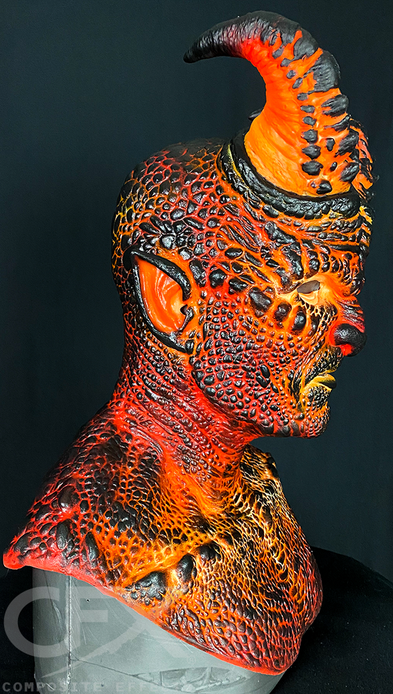 Rocky the Demon Silicone Mask - Image 8