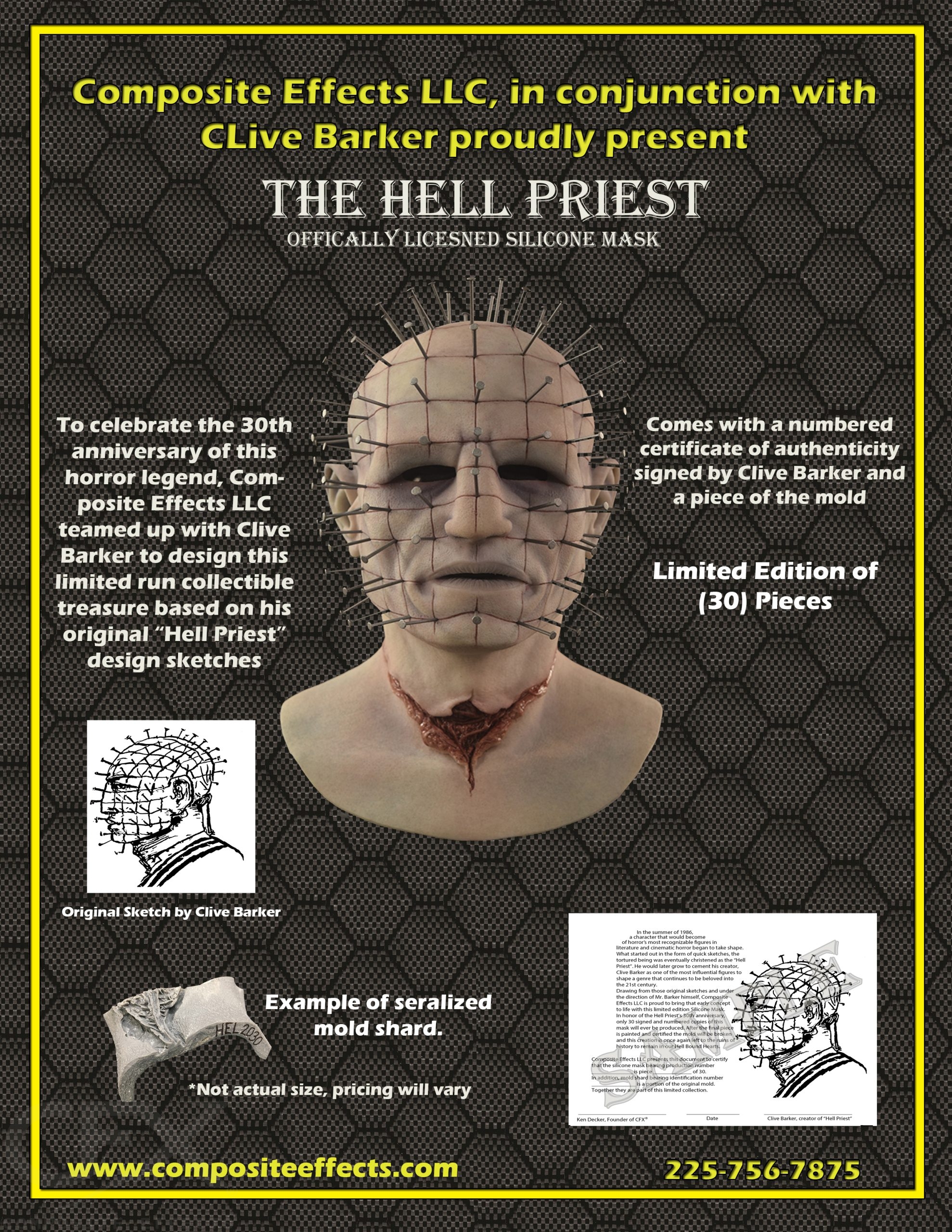 Hell Priest Silicone Mask - Image 7