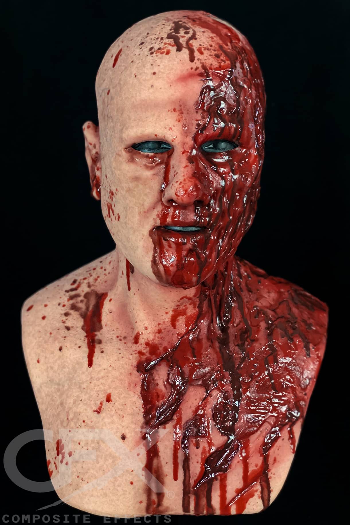 Meatbag the Zombie Silicone Mask - Image 9
