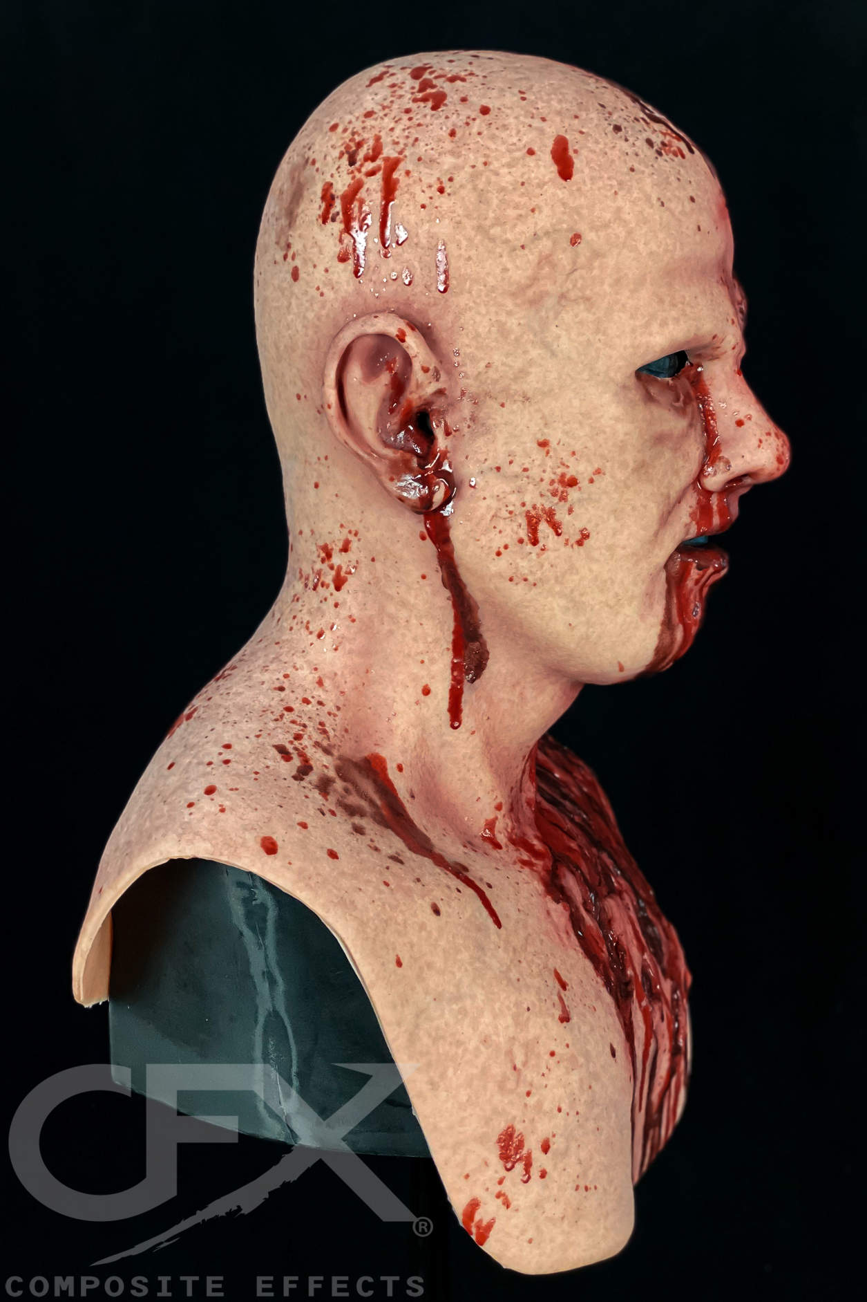 Meatbag the Zombie Silicone Mask - Image 12