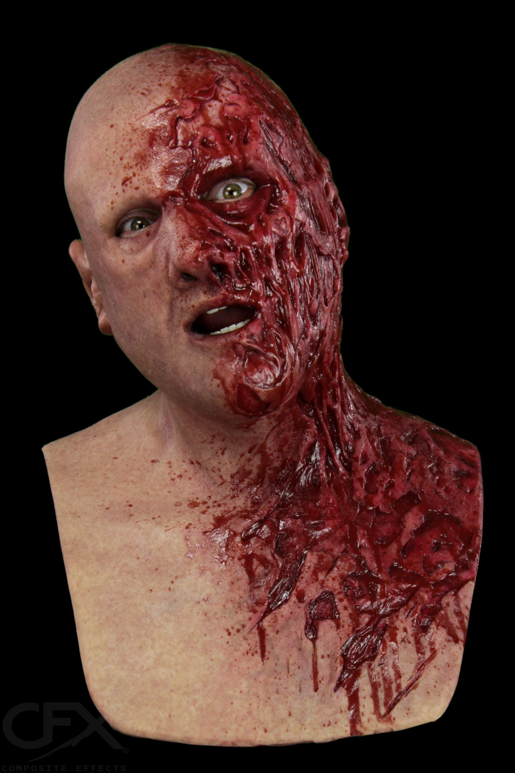 Meatbag the Zombie Silicone Mask