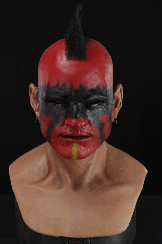 Tribal Warrior Silicone Mask