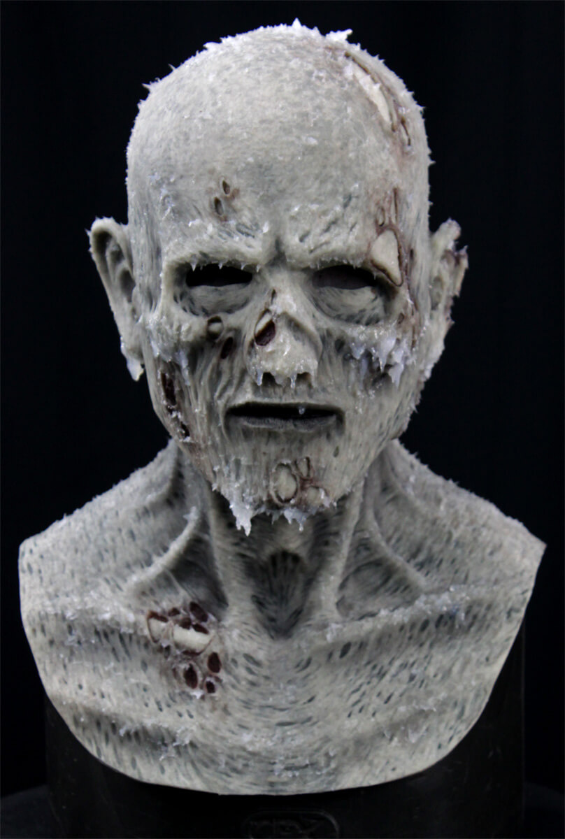 Crusty the Zombie Silicone Mask - Image 14