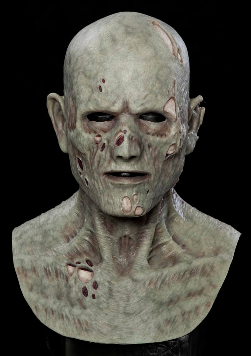 Crusty the Zombie Silicone Mask - Image 6