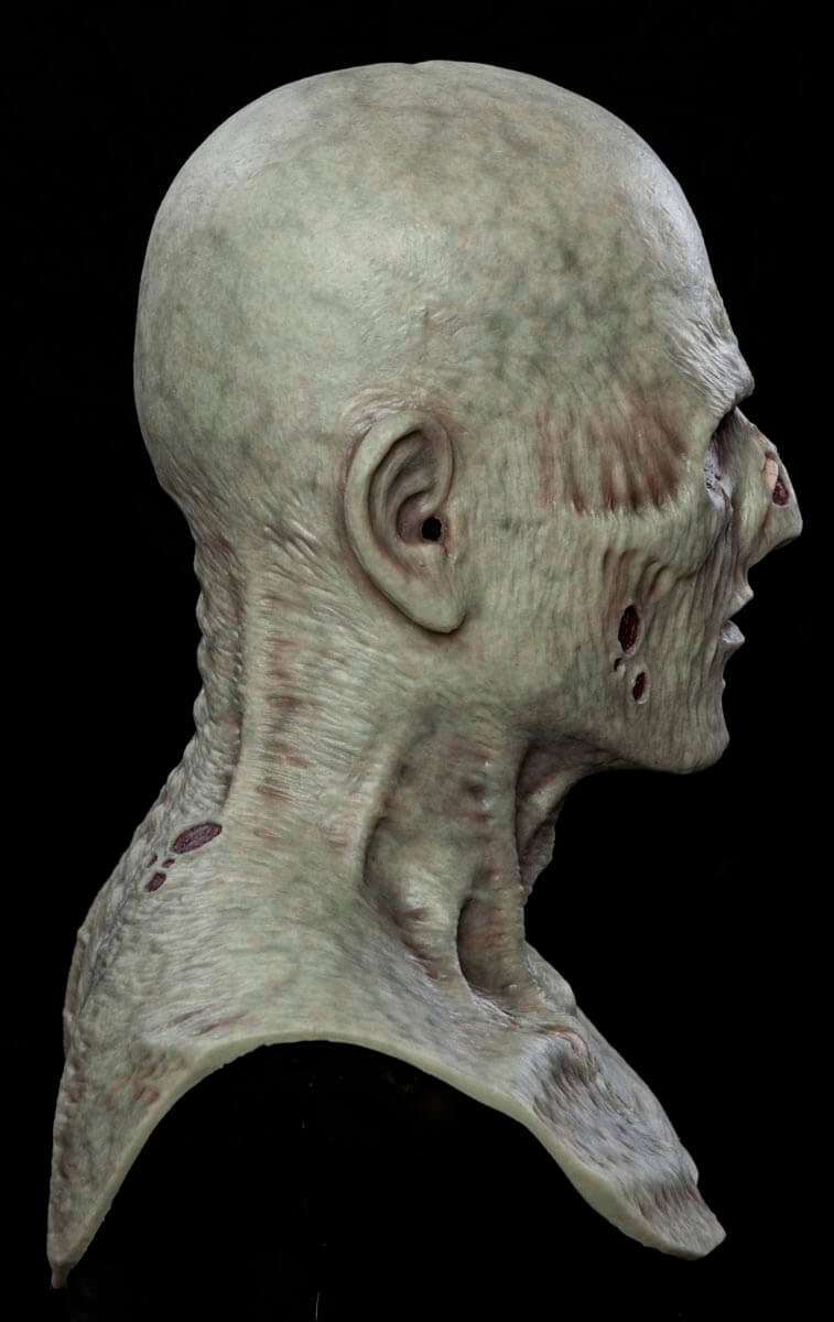 Crusty the Zombie Silicone Mask - Image 9