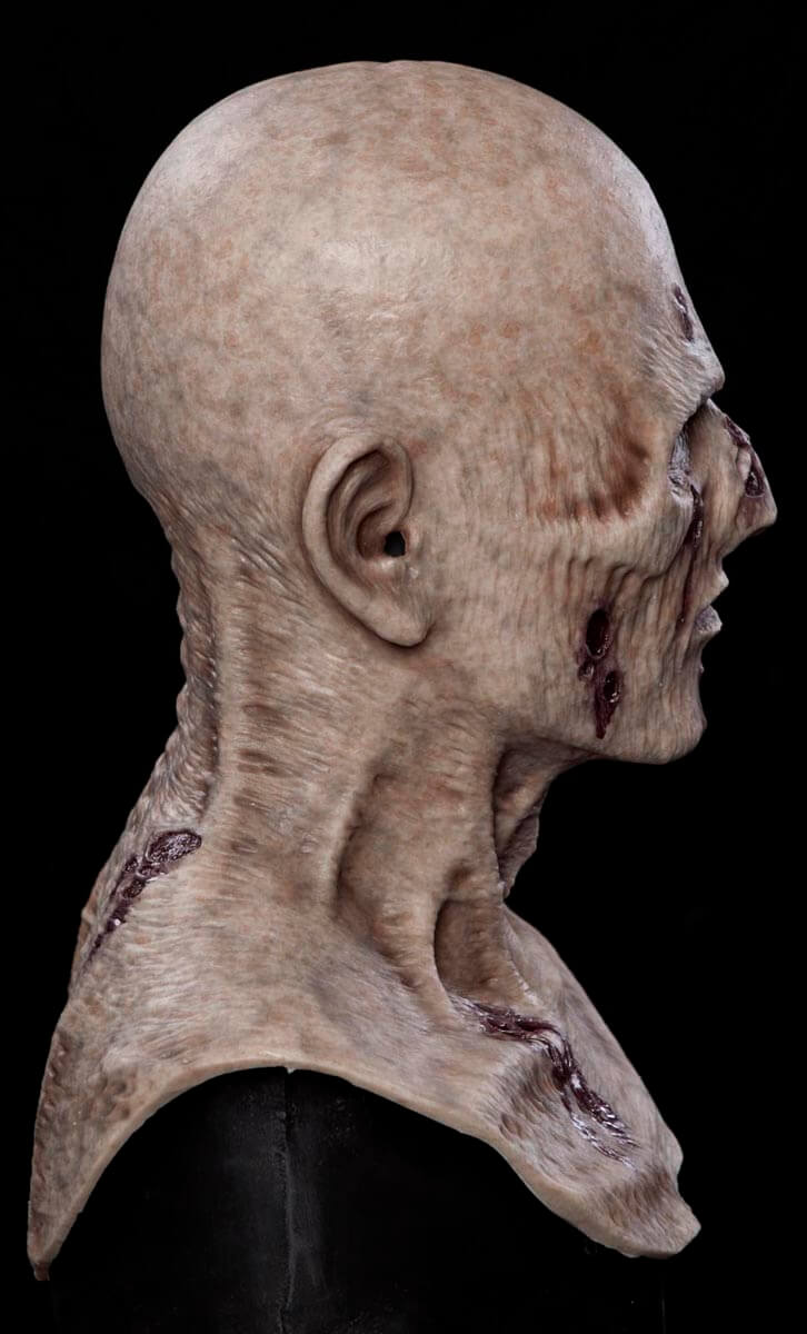 Crusty the Zombie Silicone Mask - Image 3