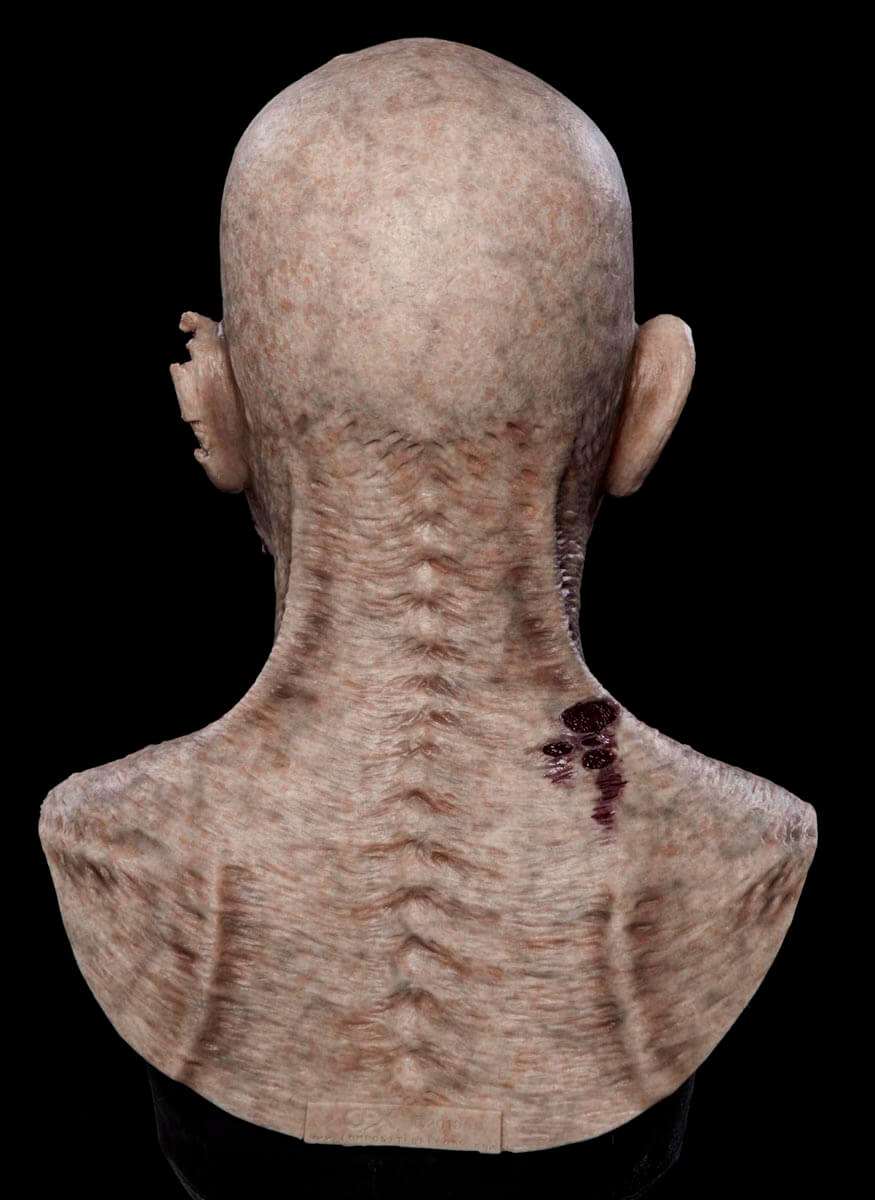 Crusty the Zombie Silicone Mask - Image 4