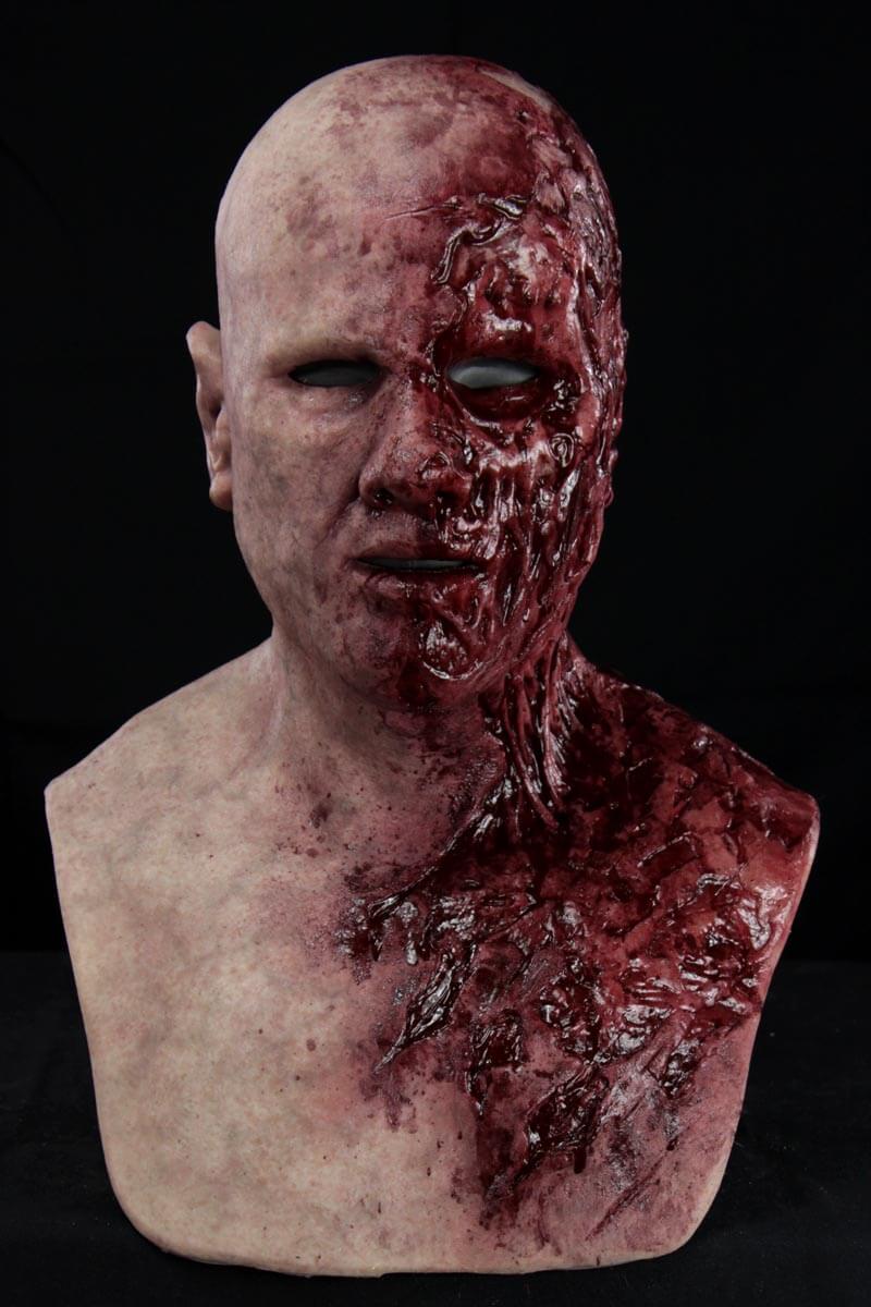 Meatbag the Zombie Silicone Mask - Image 2