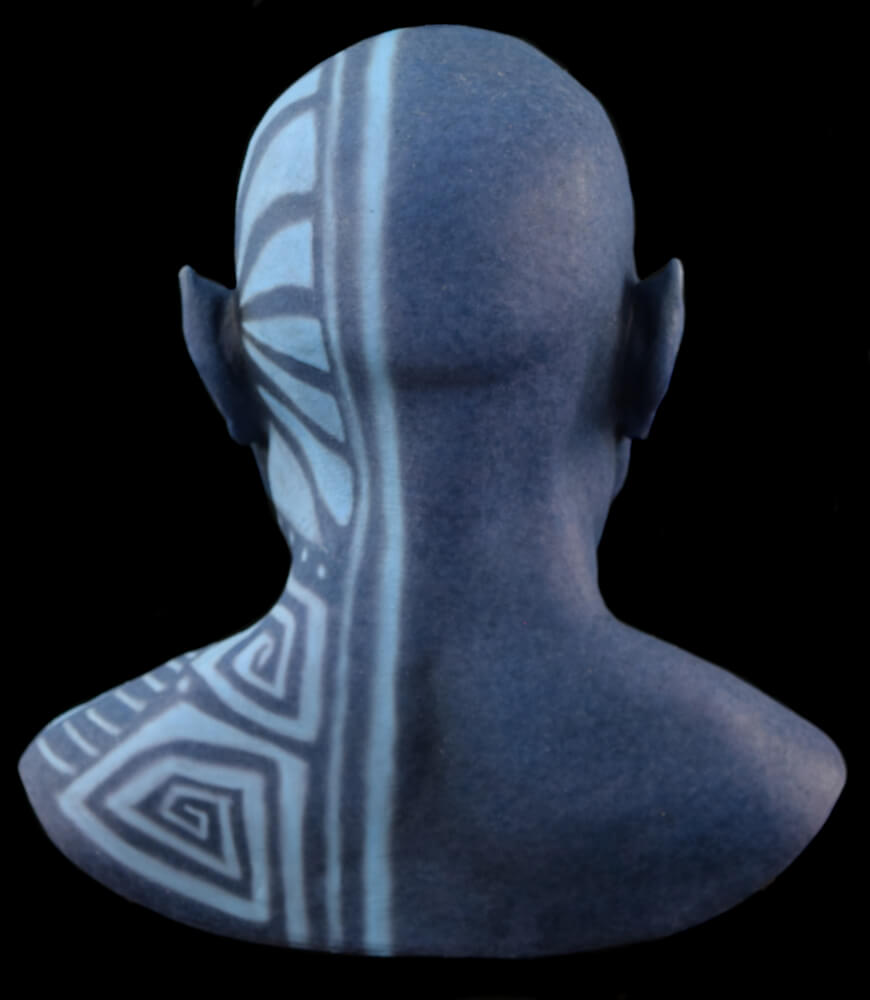 Marius UV Tribal variant Silicone Mask - Image 4