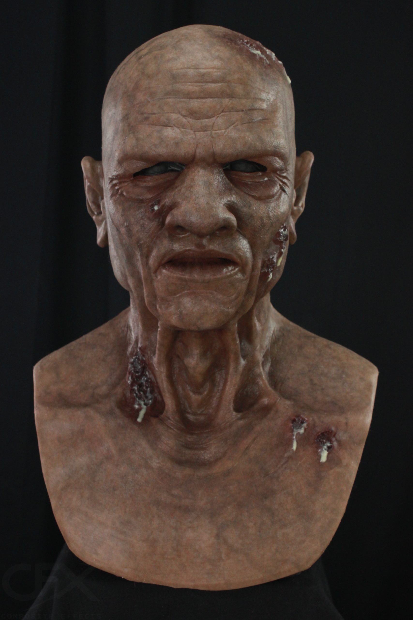 Clarence the Old Man Silicone Mask (Zombiefied)