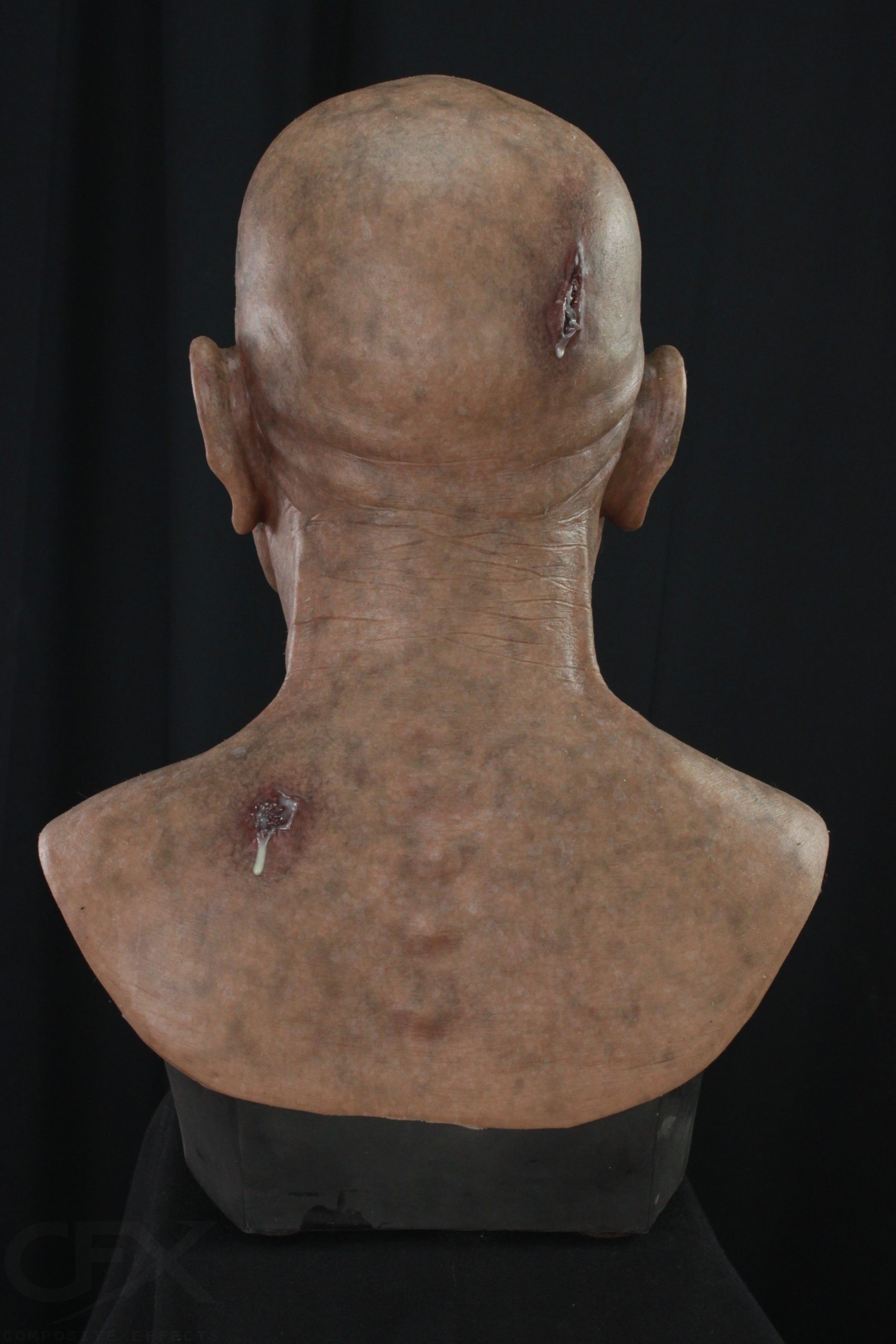 Clarence the Old Man Silicone Mask (Zombiefied) - Image 4