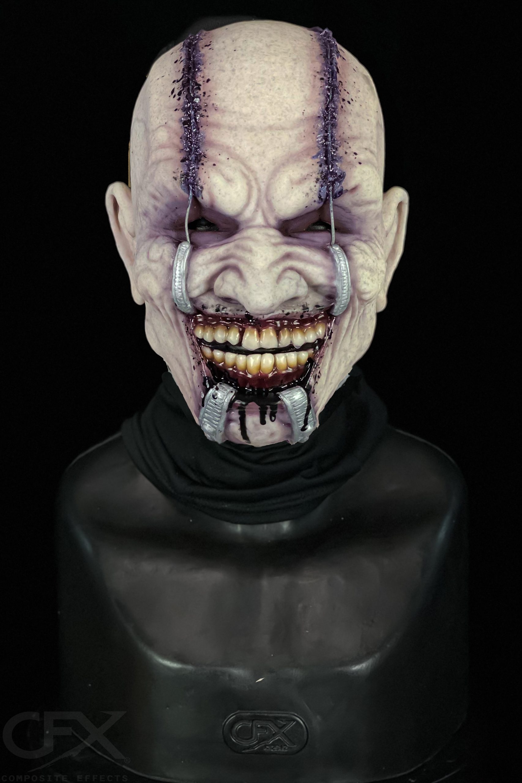 Forced Smile - Face Only Silicone Mask