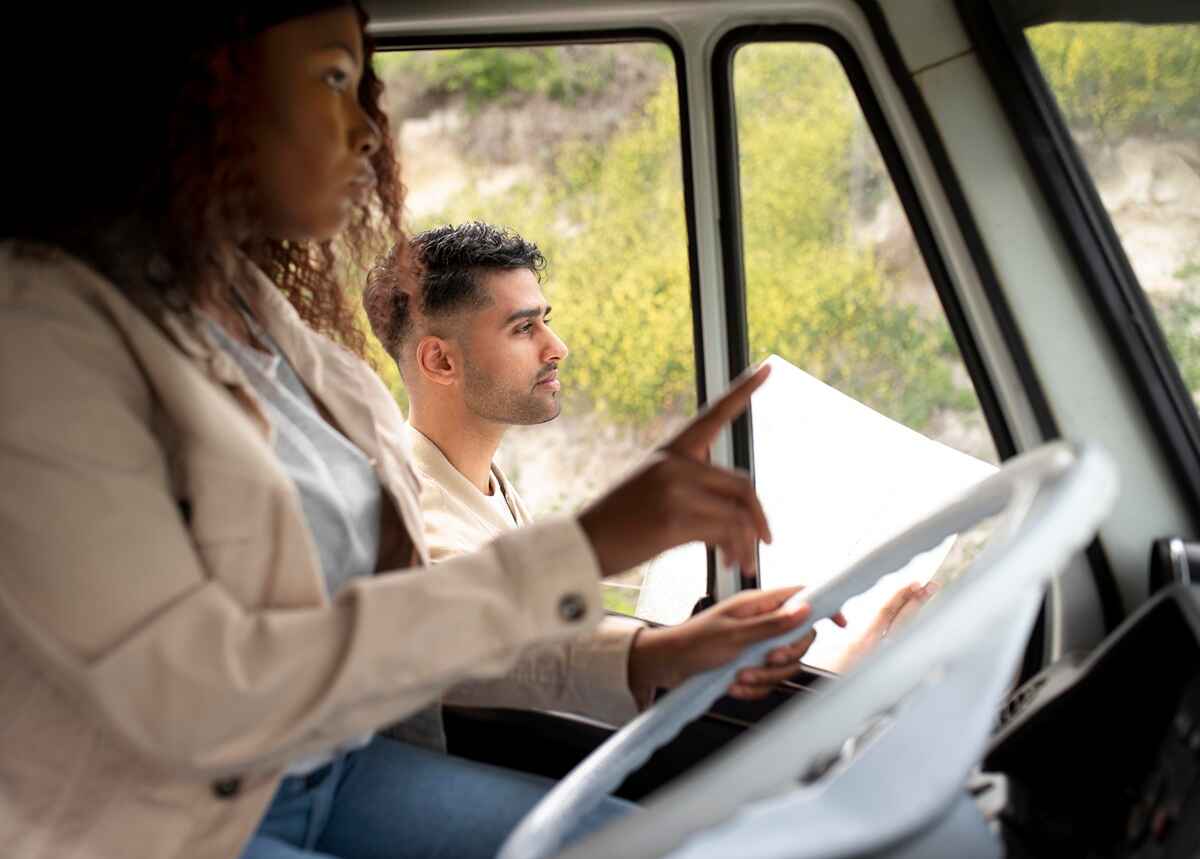 Truck Driving Lesson